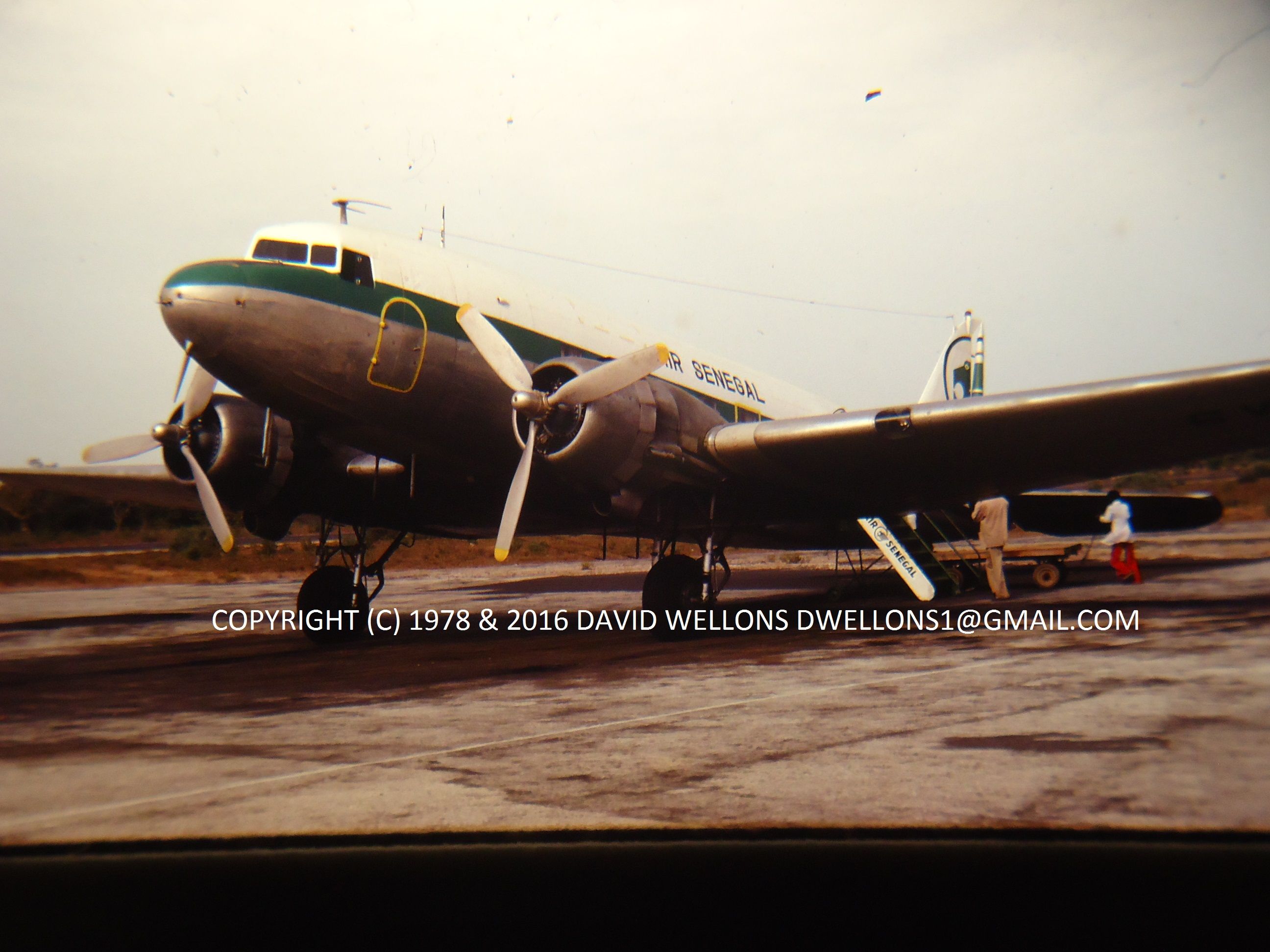 DC3 AIR SENEGAL David Wellons
