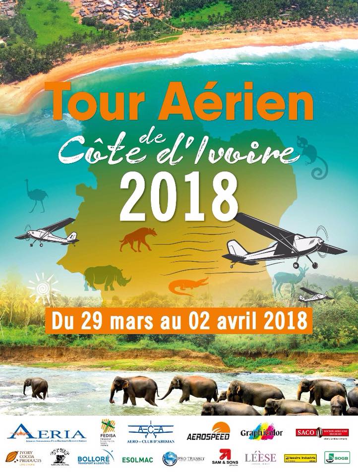 aviation tour de cote ivoire 2018